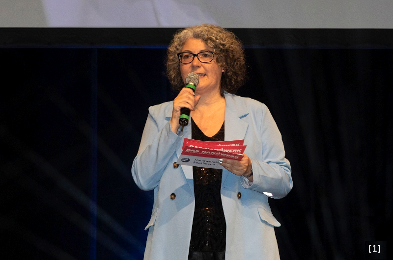 Steffi Renz - Moderation - Meisterfeier der Handwerkskammer Reutlingen 2023